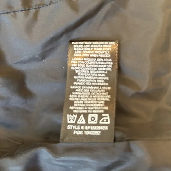 Kenzie women size large quilted vest buffalo plaid check black grey white - Picture 10 of 11